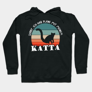 Pläne mit Katta Spruch Frauen guckender lieben Hoodie